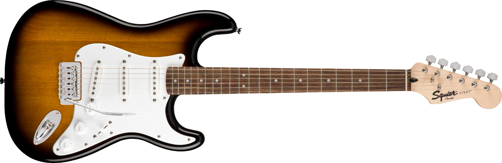 Fender Squier Strat Electric Guitar Package with Frontman Amp/Gig Bag/Strap