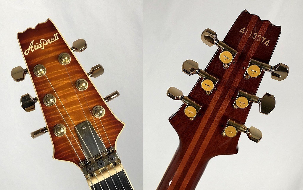 Aria Pro II PE Neal Schon Replica Sunburst Made in USA 1984 Electric Guitar MOD