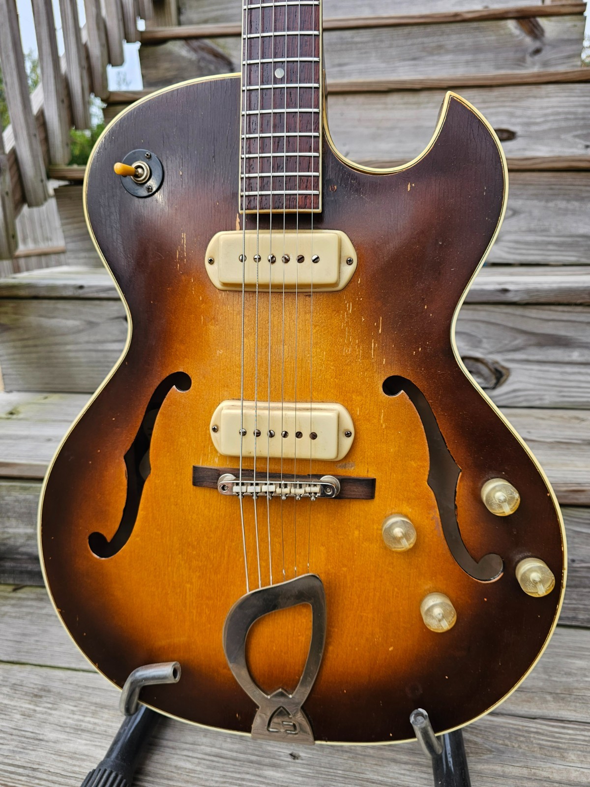 1958 Guild T-100D Slim Jim Electric Guitar with P90’s