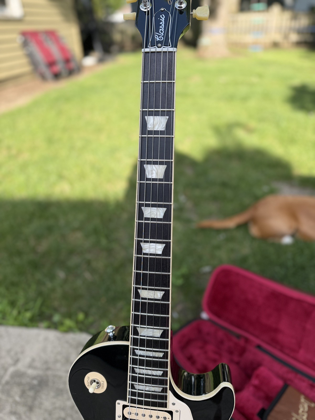 2021 Gibson Les Paul Classic Ebony Black