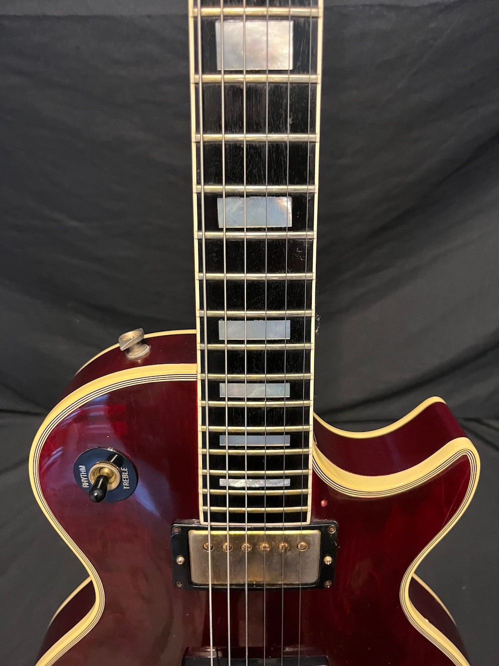 1982 Vintage Gibson Les Paul Custom Guitar in Wine Red W/Case-Excellent!