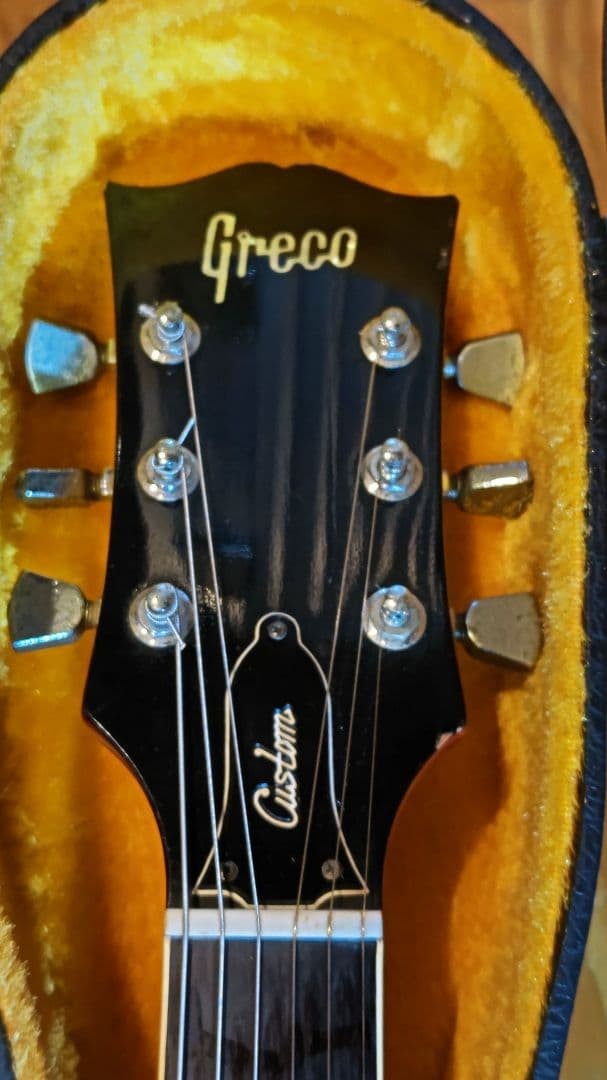 Greco vintage EG series Les Paul type Sunburst Electric Guitar Used From Japan