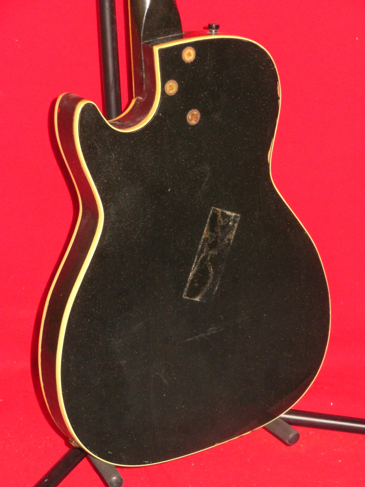Silvertone 1963 Black 1423 Jupiter Body & Neck Harmony