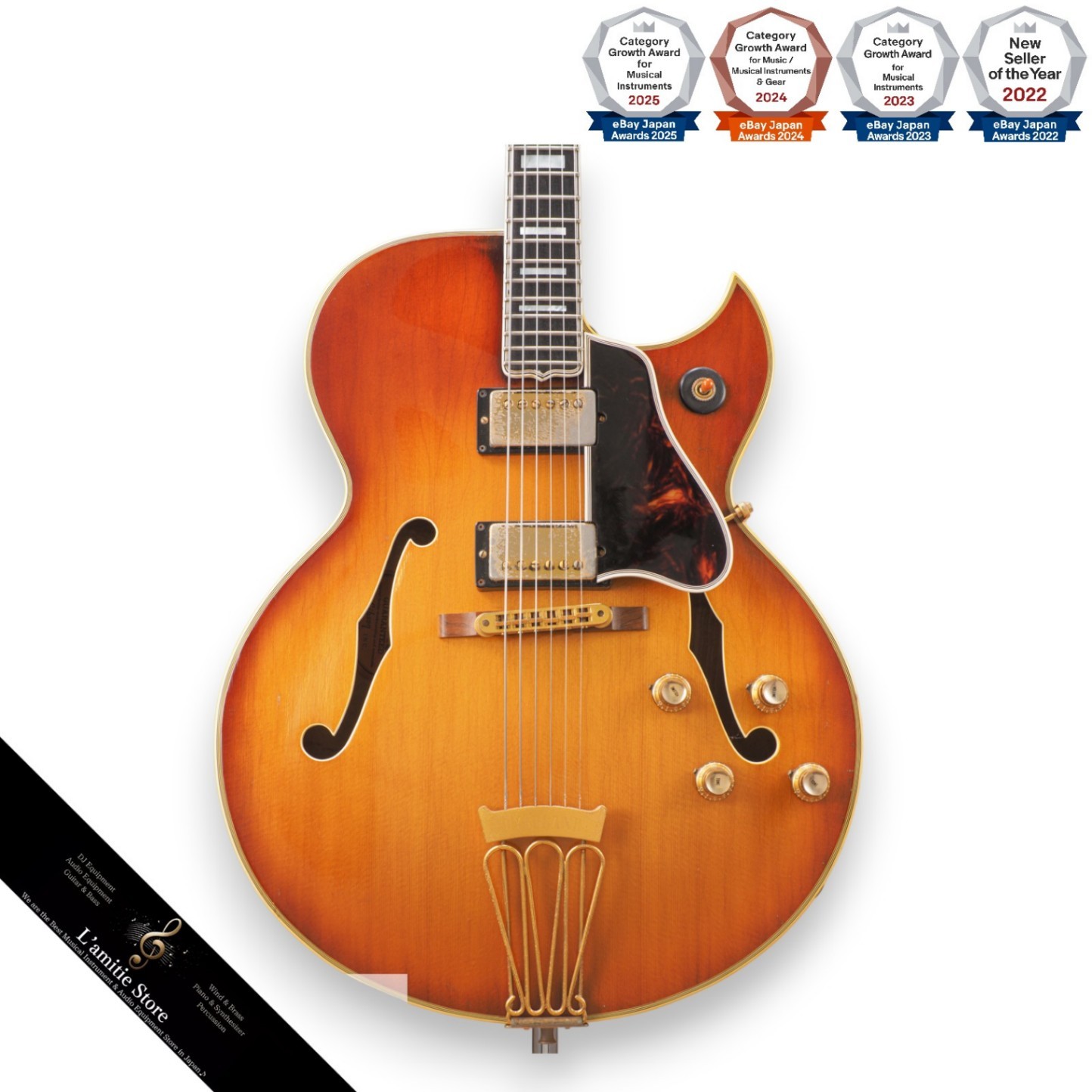 Gibson Byrdland Electric Guitar 1960s Short Scale Thin Neck Excellent