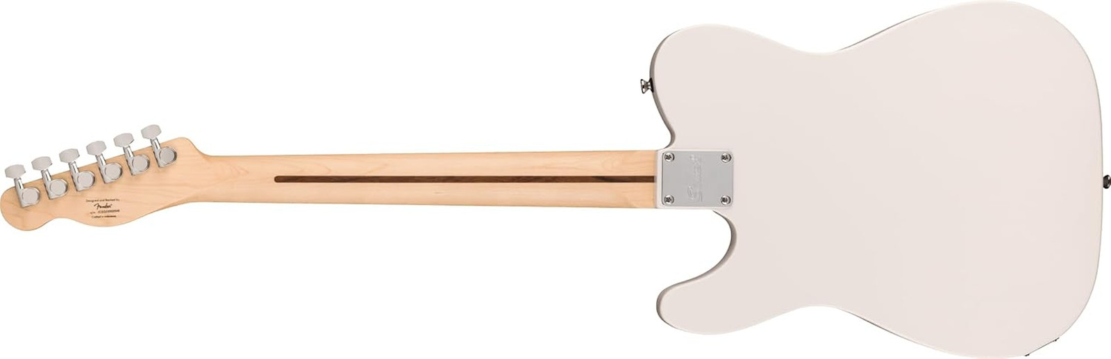 Squier Sonic Esquire Electric Guitar Arctic White with Maple Fingerboard
