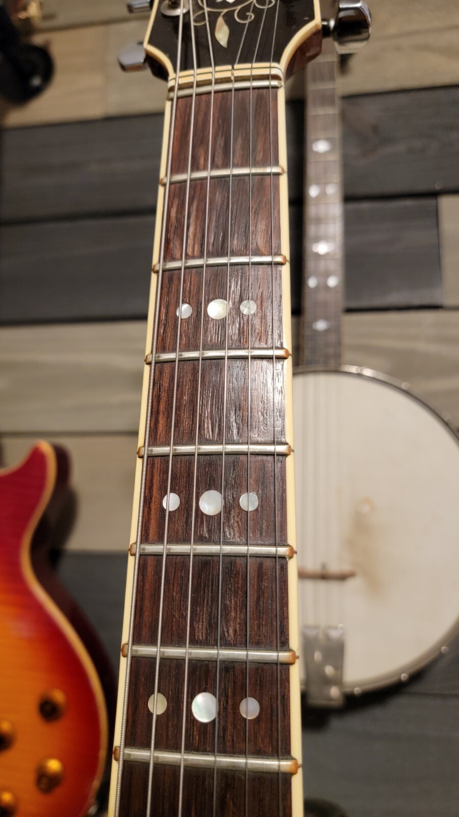 1956 Hofner President Electric Guitar 2 Pickup Cutaway Sunburst Nice Shape W/HSC