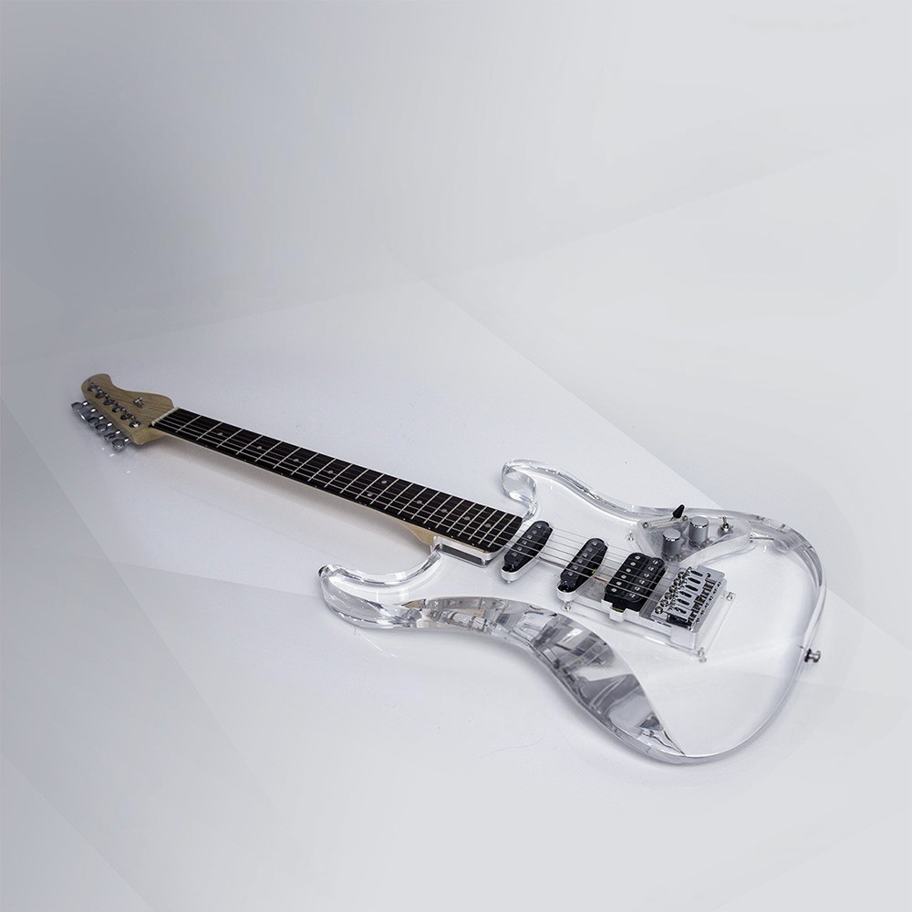 Single Coil -Single Coil-Humbucker Crystal Electric Guitar