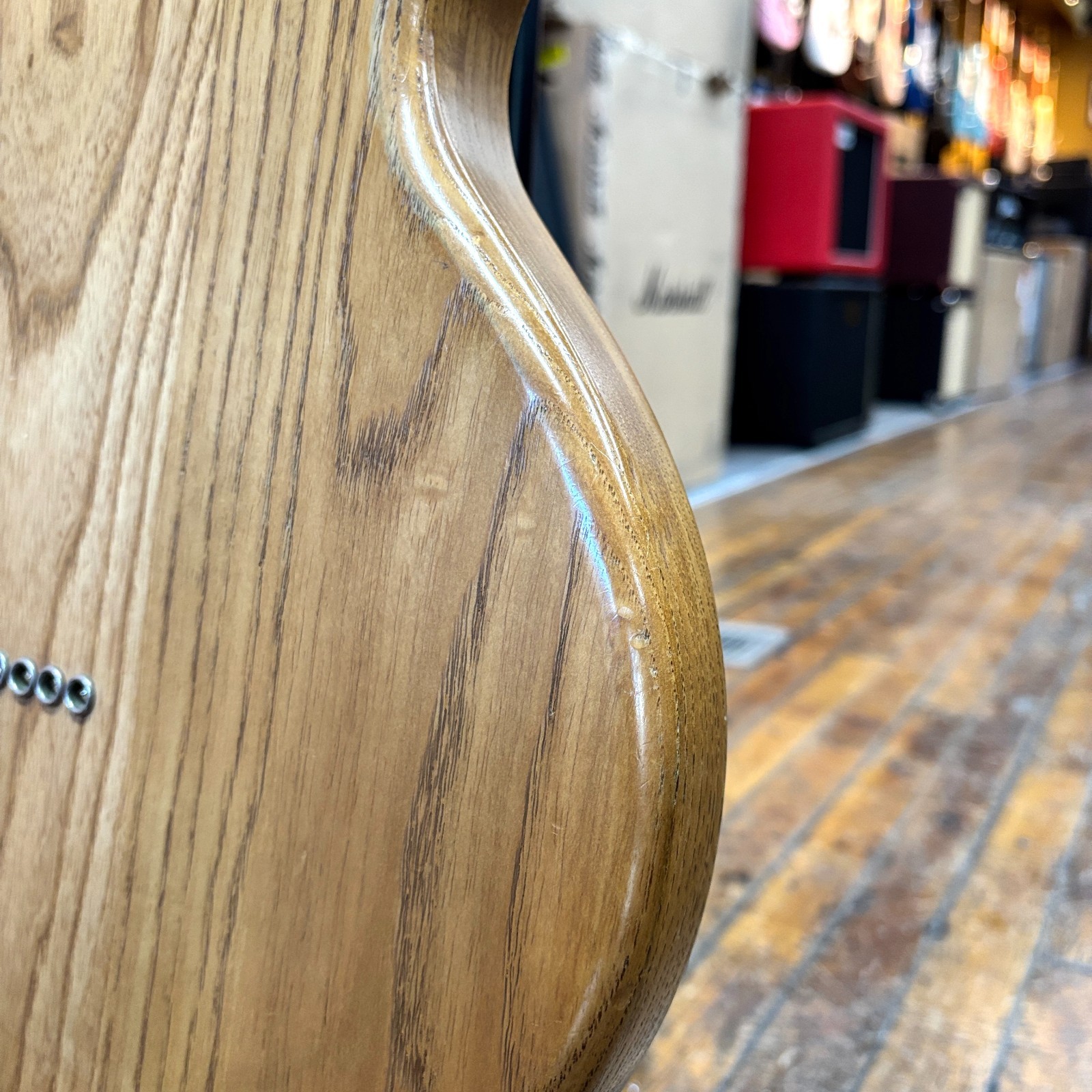 Peavey USA T-60 Solid Body Electric Guitar 1980 Natural Ash
