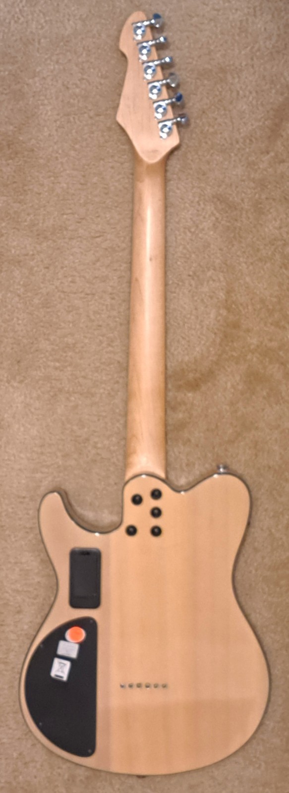 Peavey Generation EXP Guitar, Natural Finish, HH + Piezo, Excellent!