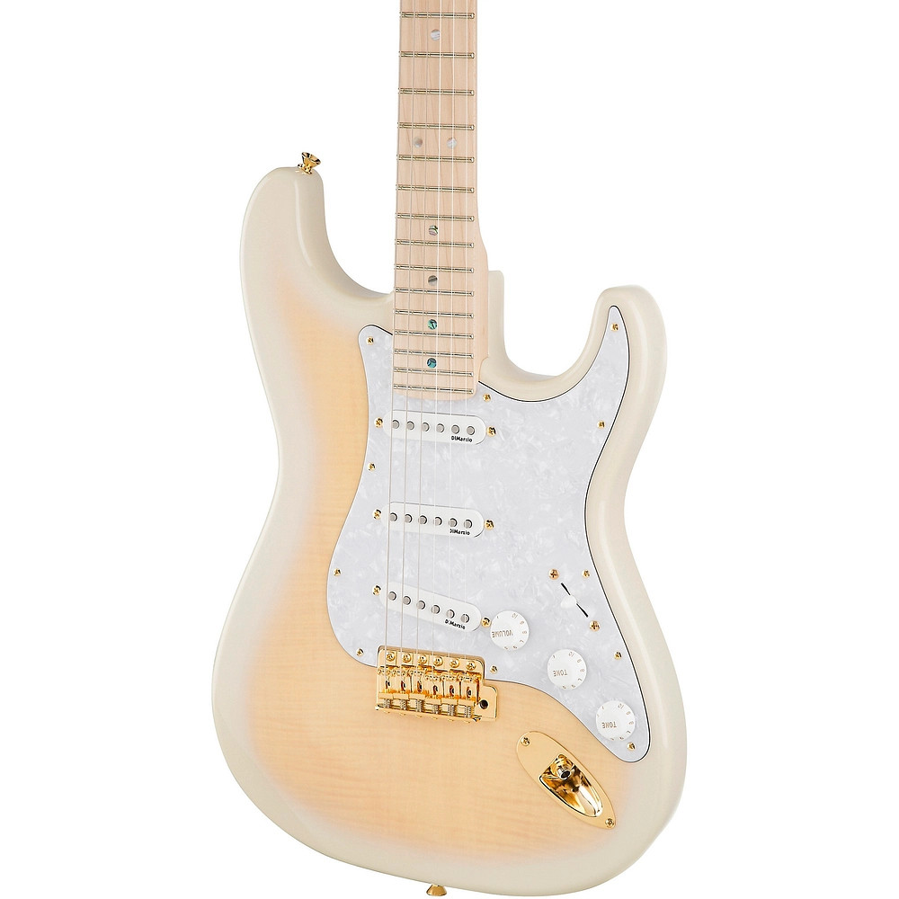 Fender Richie Kotzen Stratocaster Electric Guitar Seethrough White Burst