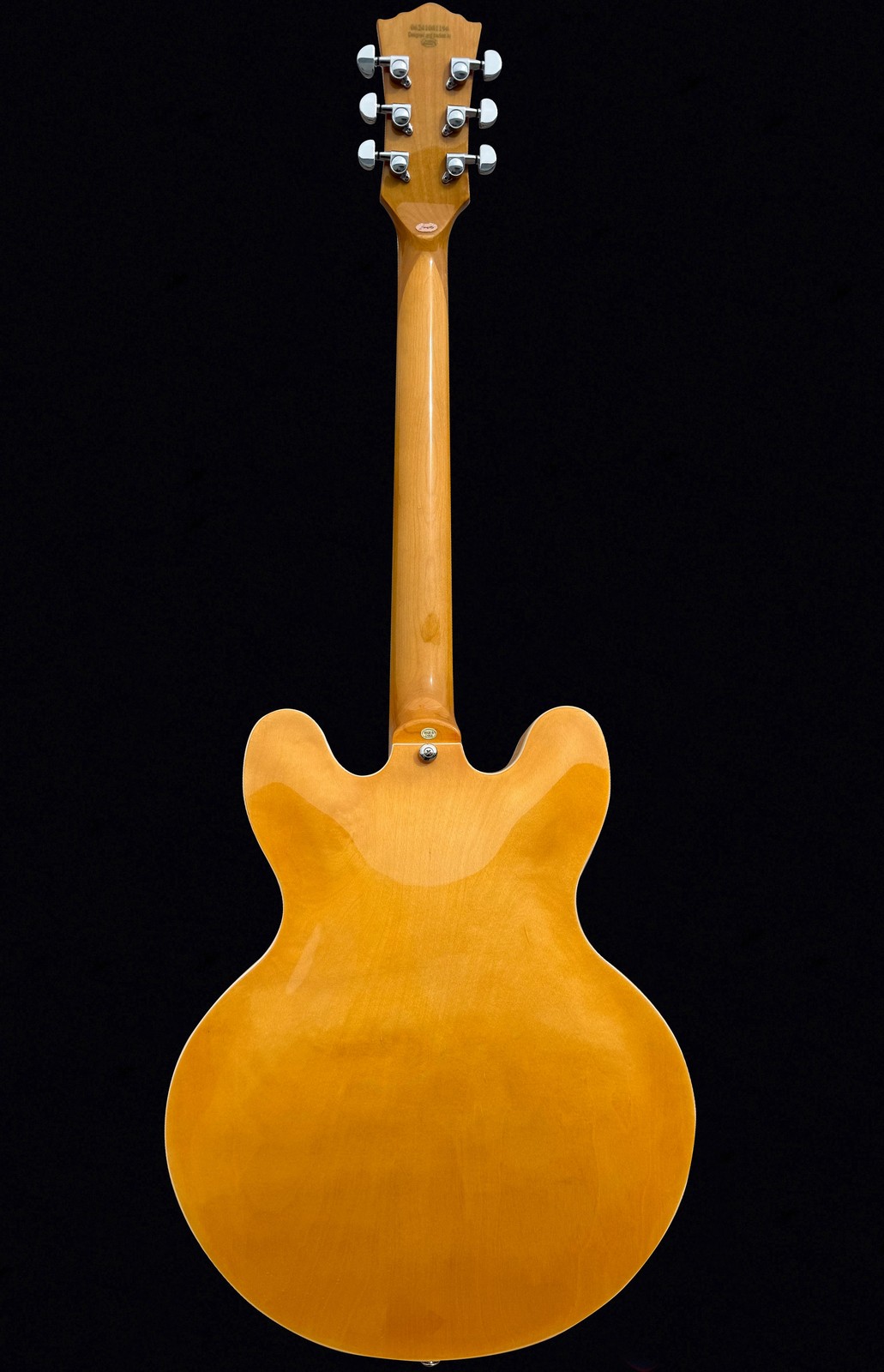 Firefly FF338PRO Semi Hollow Electric Guitar Natural P90 Alnico Rosewood Neck