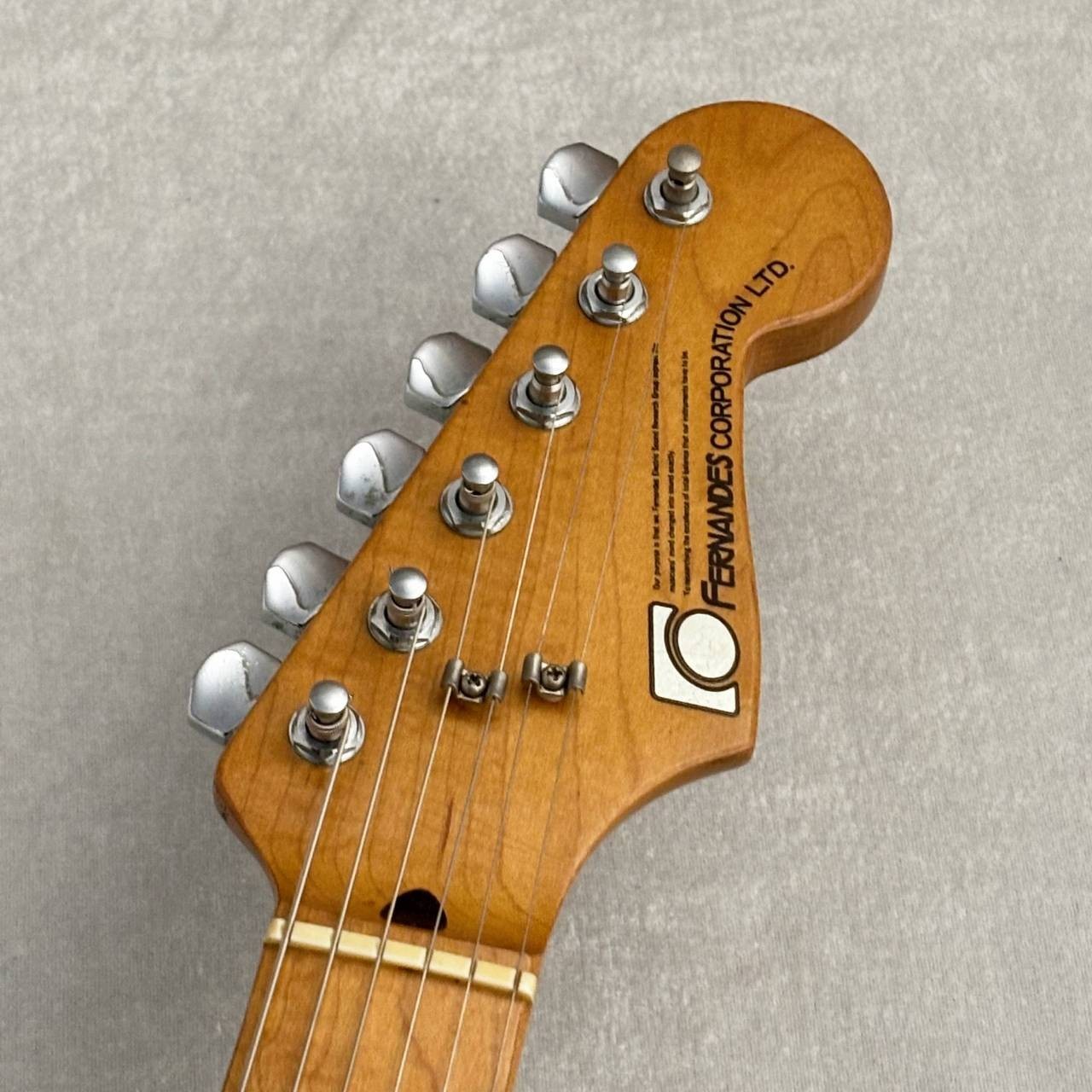 [FERNANDES] FST-85 Vintage Brown Sunburst ST Type Electric Guitar Made in Japan