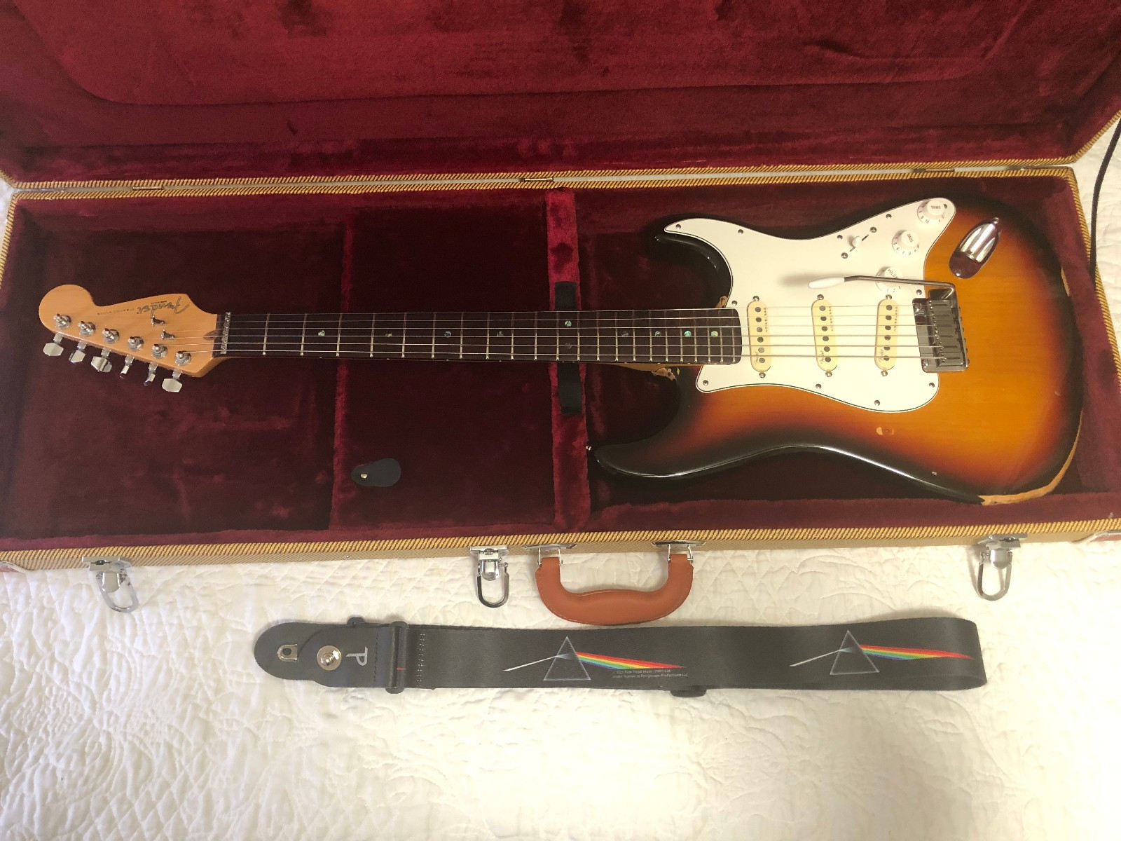 Fender American Deluxe Strat 2008 Body, 1998 American Standard Rosewood Neck