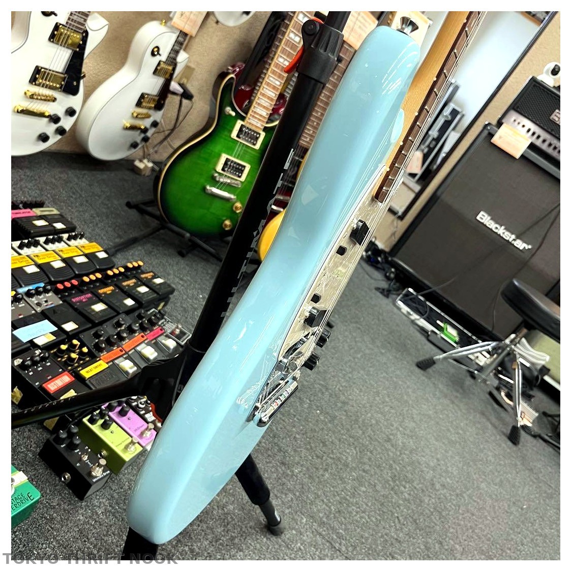 [Excellent] Fender Made in Japan Traditional 60s Mustang Electric Guitar Blue