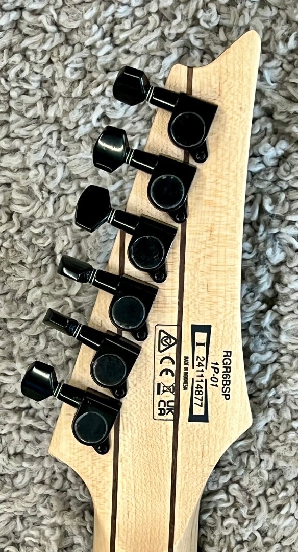 Ibanez RG Standard Series RGR6BSPIPT Iron Pewter Electric Guitar – B-Stock