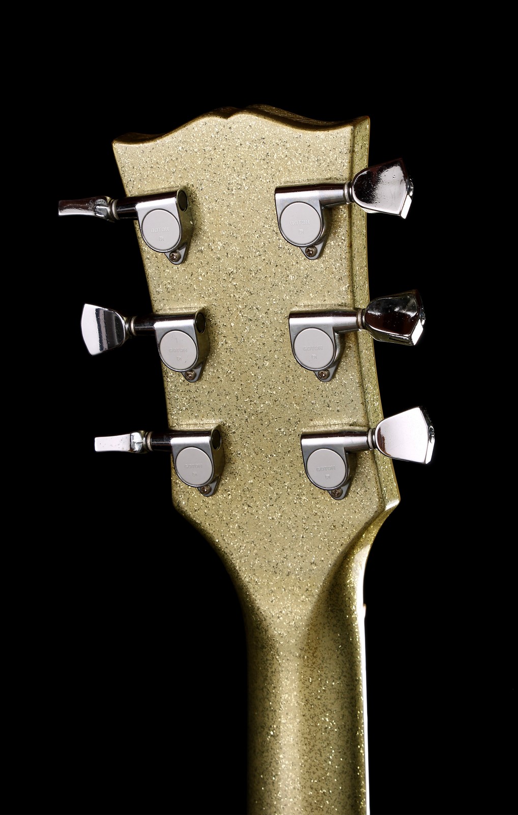 Burny RLC SLSP Les Paul Custom 3-Humbucker Silver Sparkle
