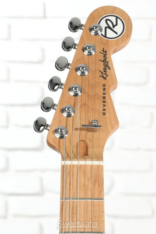 Reverend Kingbolt F-Sonic Electric Guitar – Metallic Cherry with Maple