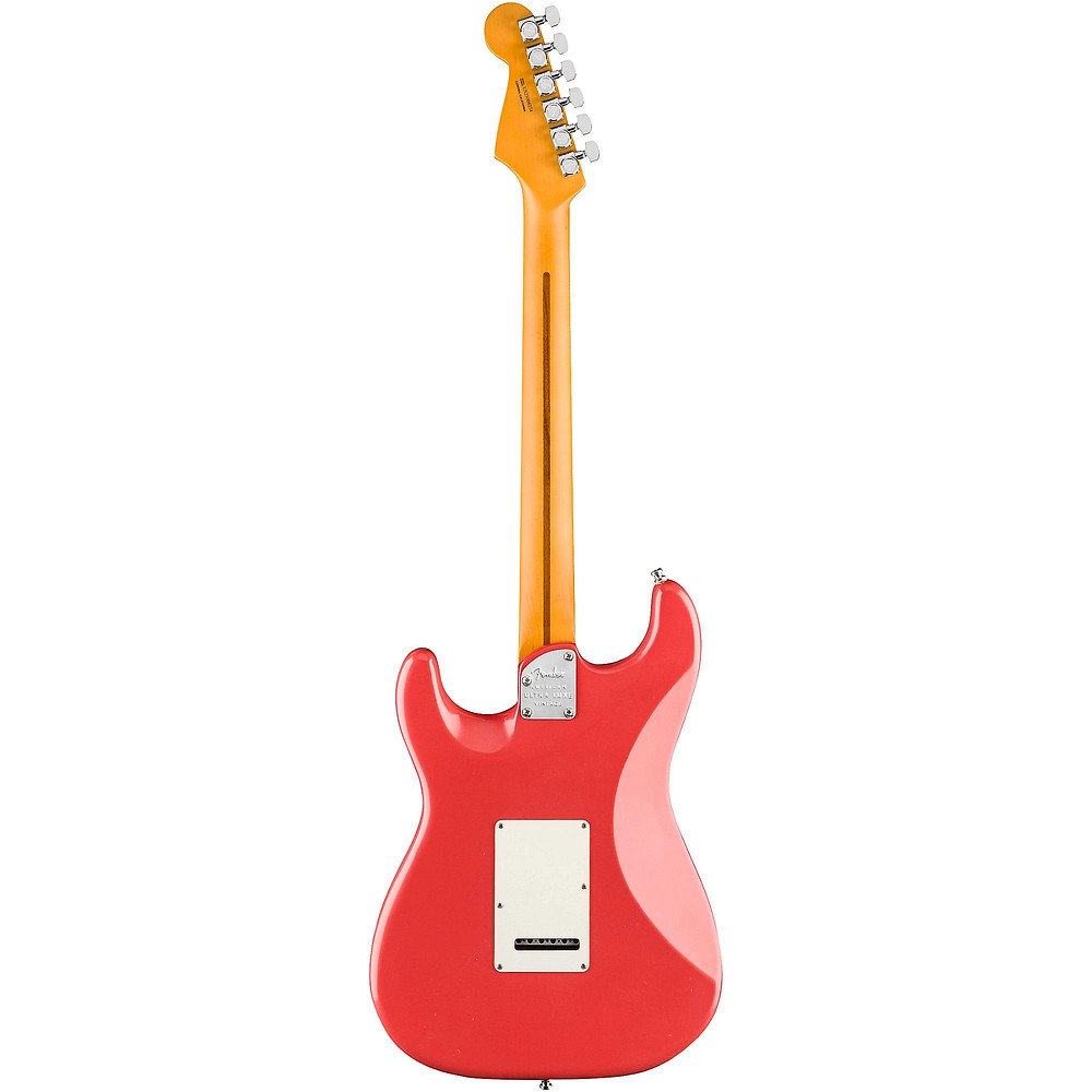 Fender American Ultra Luxe Vntg 60s Stratocaster HSS Rosewd FB Guitar Fiesta Rd