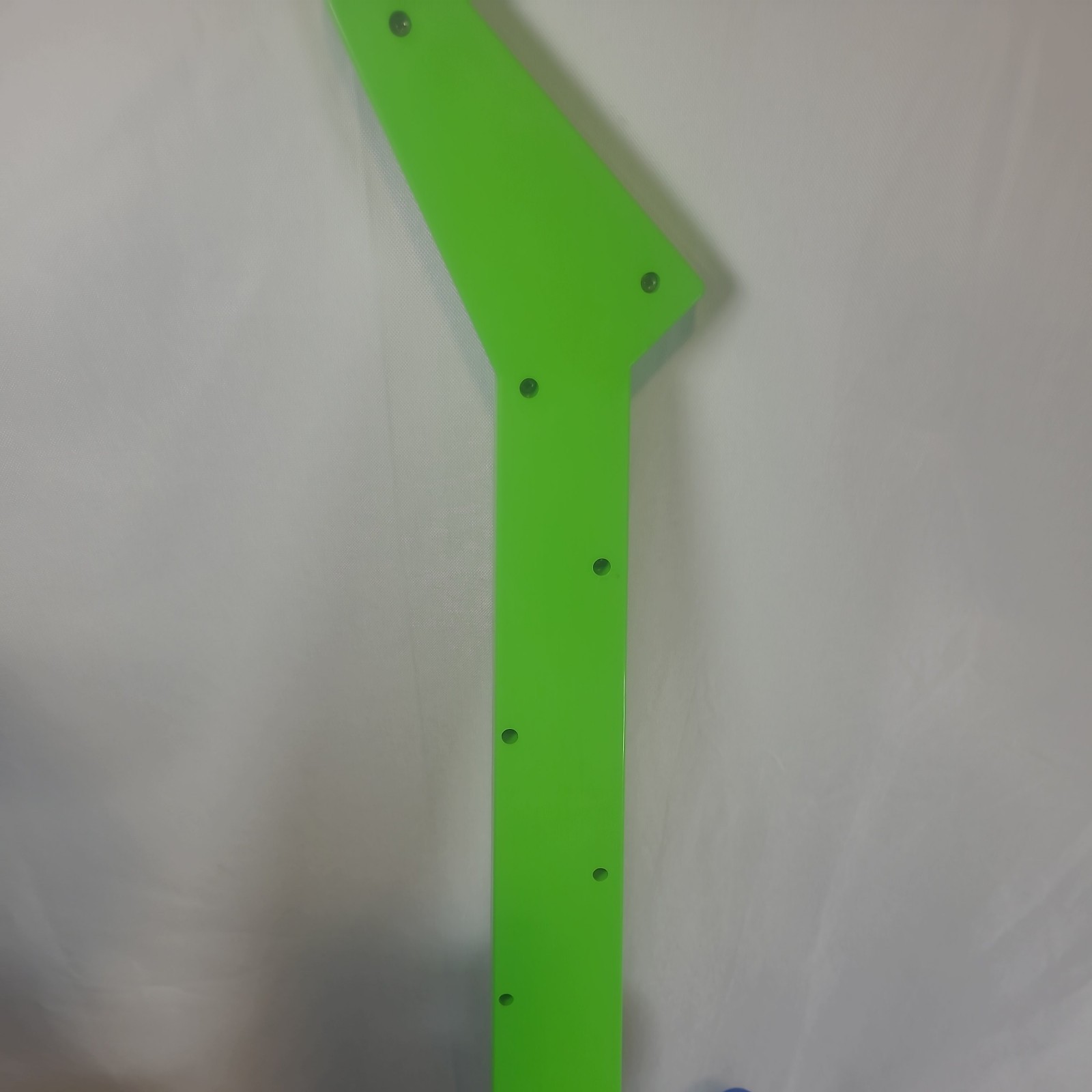 Rockin’ Thunder Remco Electronic Digital Guitar 1989 Blue Green Works Read*