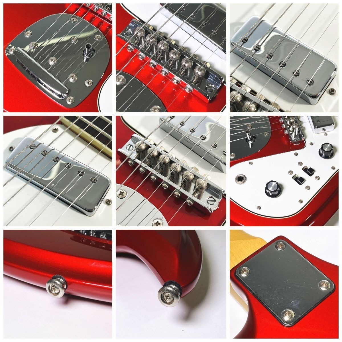 Eastwood Number One ICHIBAN Metallic Red Bizarre Offset Rare Guitar Retro Indie