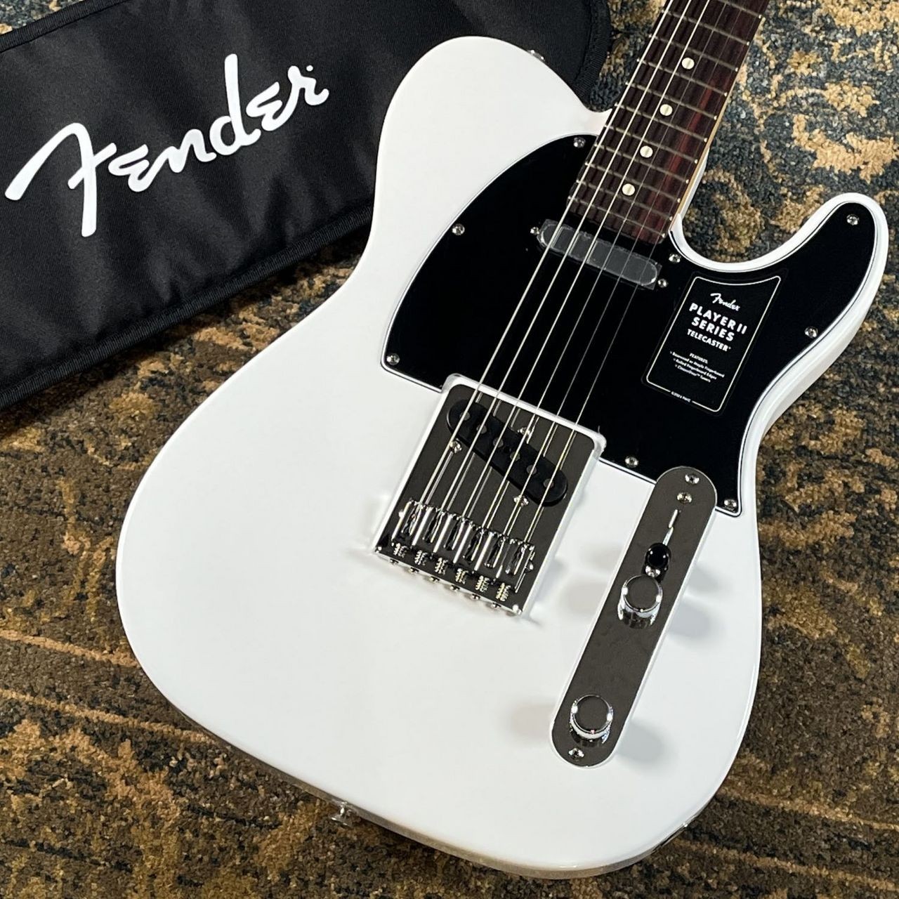 Fender Player II Telecaster Polar White Electric Guitar Used 3.70kg