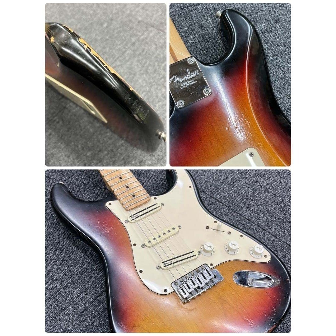Electric Guitar Fender Highway One Stratocaster USA 2002-2011 Alder Sunburst