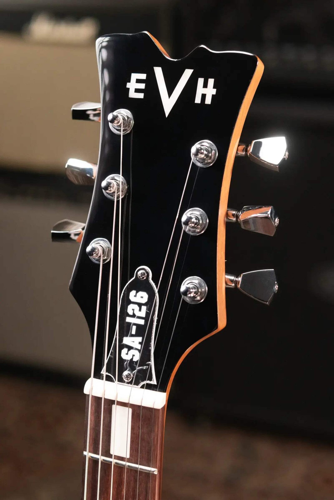 EVH SA-126 Standard Semi-Hollowbody Electric Guitar – Pelham Green