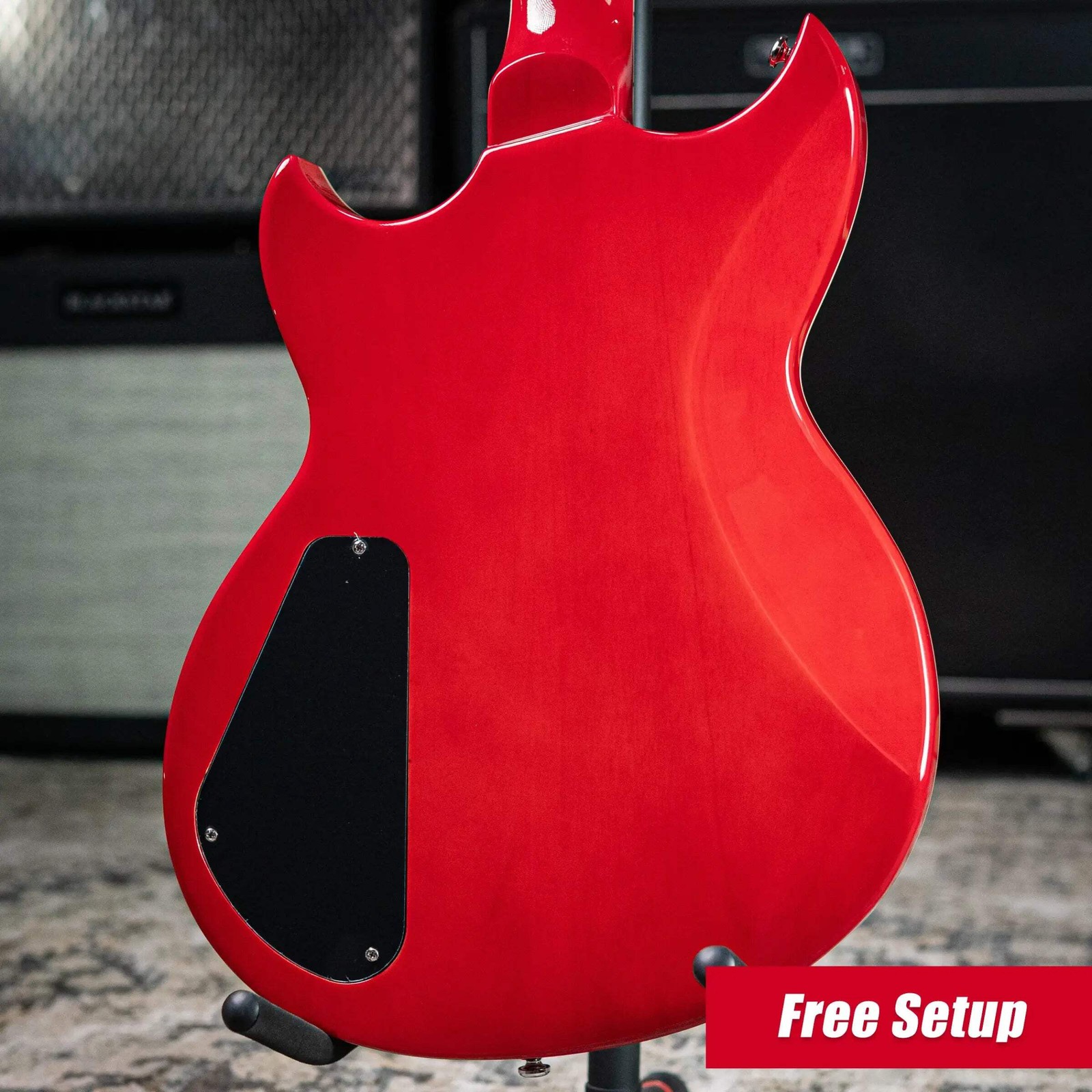 Reverend Sensei Jr. Electric Guitar – Transparent Cherry