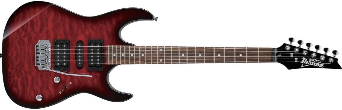 GIO Ibanez Electric Guitar GRX70QA-TRB For beginners Red New