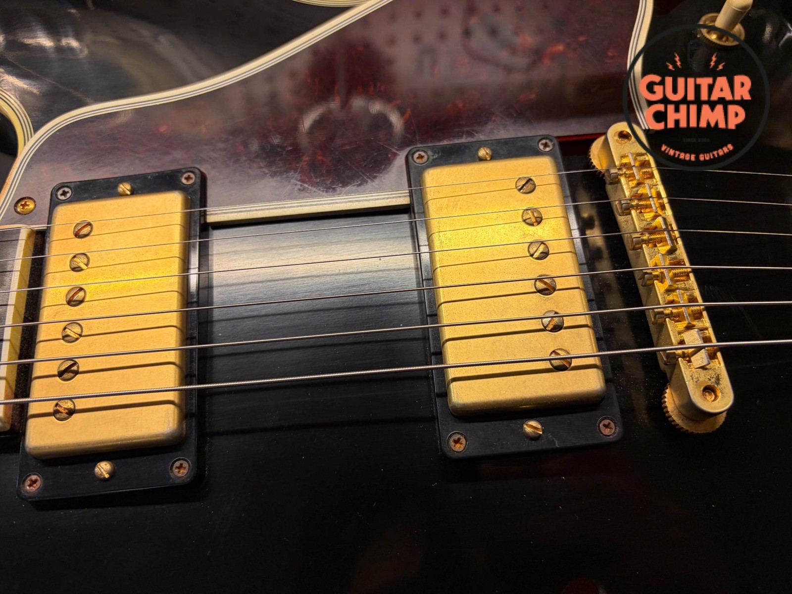2012 Gibson Custom Shop ES-355 Ebony Black VOS Bigsby OHSC COA