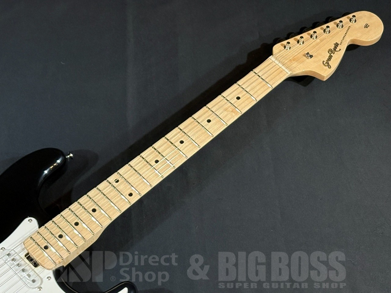 GrassRoots G-ST-SC/M Electric Bass Black, 648mm, Hard Maple Neck & Fingerboard