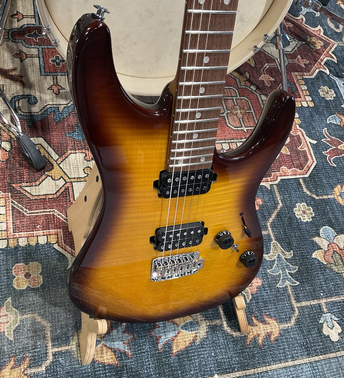 Ibanez Standard AZ24S1F Electric Guitar – Violin Sunburst