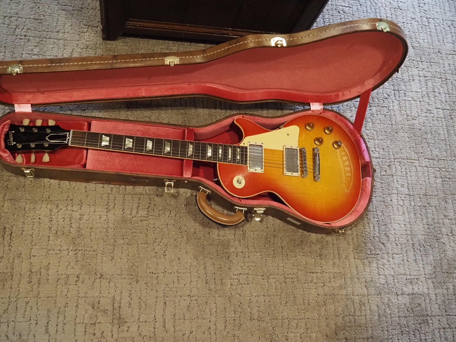 2023 Gibson Custom Shop 1958 Reissue Les Paul LPR-8 R8 – Washed Cherry