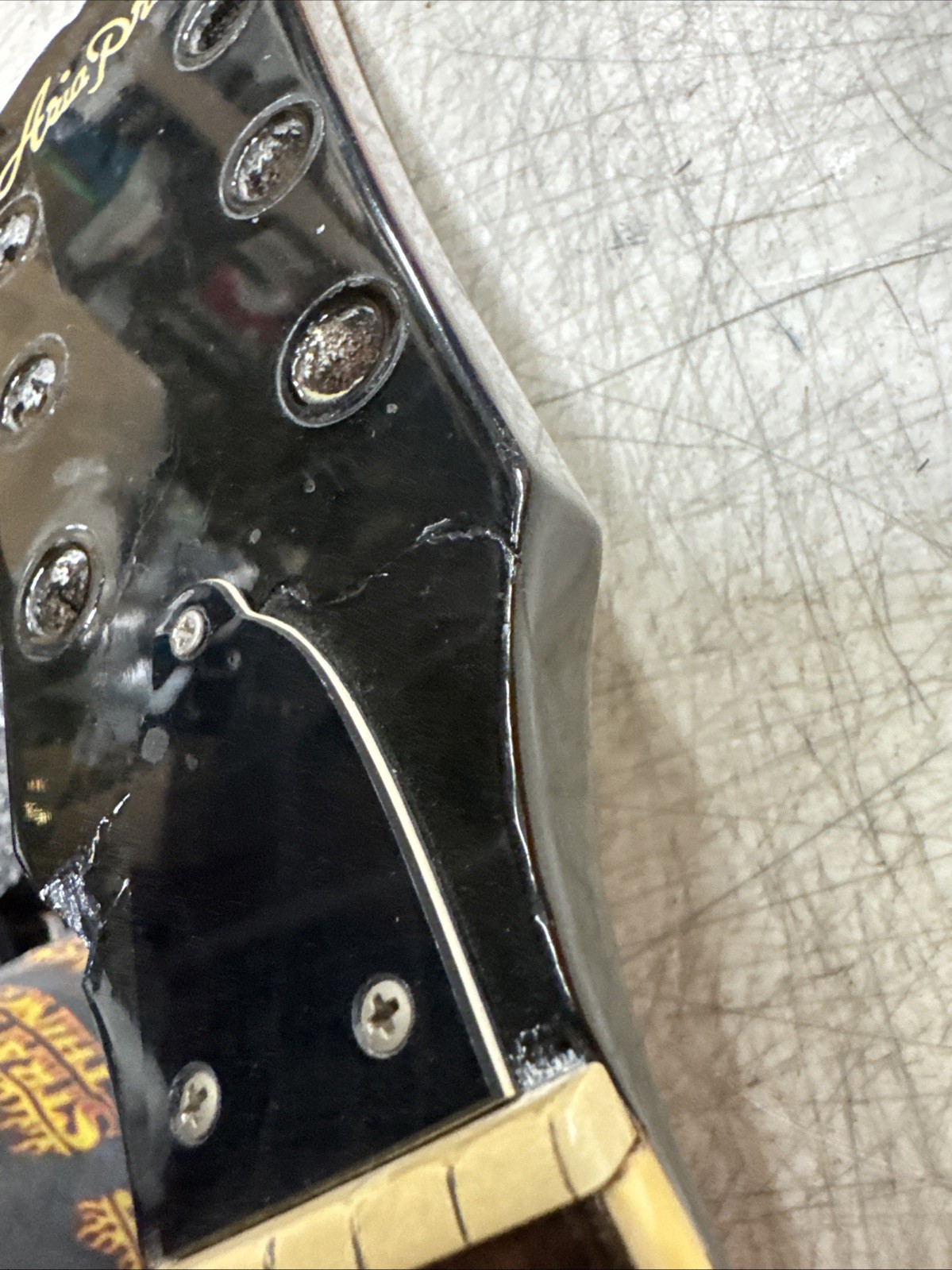 1970 Aria Pro II LS500-CH LP Style Electric Guitar MIJ Japan Husk Restore Build