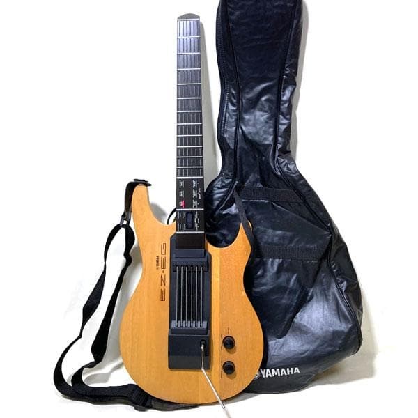 YAMAHA Electric Easy Guitar EZ-EG Synthesizer Synth with Case & Strap Tested