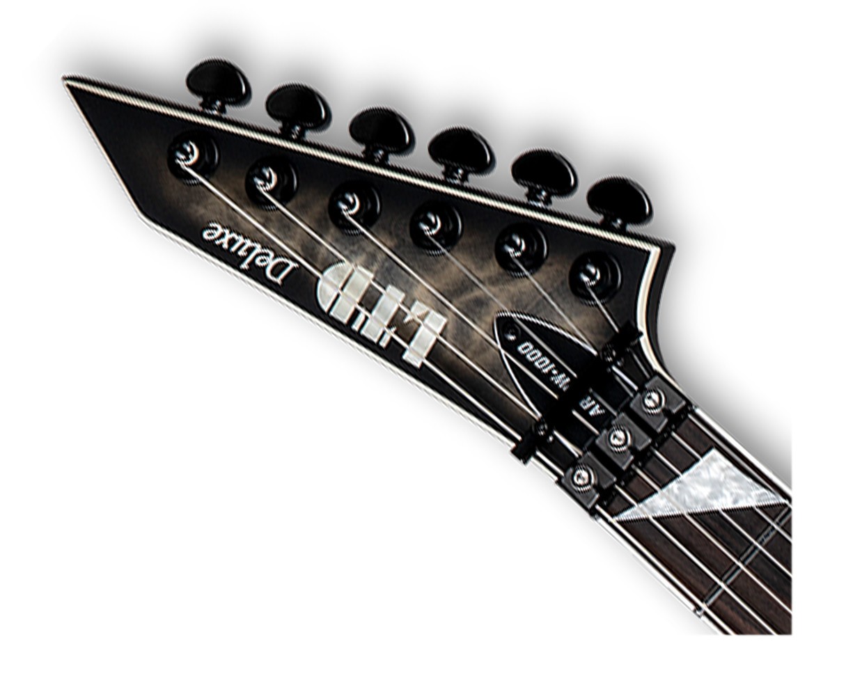ESP LTD ARROW-1000 QM Electric Guitar – Charcoal Burst Satin – B-Stock