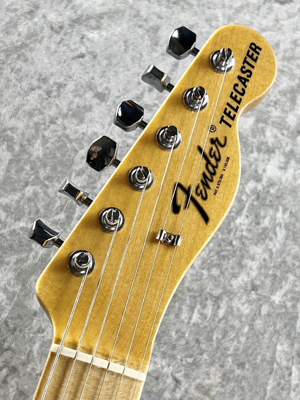 Fender Custom Shop 2019 Vintage Custom 1968 Telecaster Thinline NOS Aged Natural