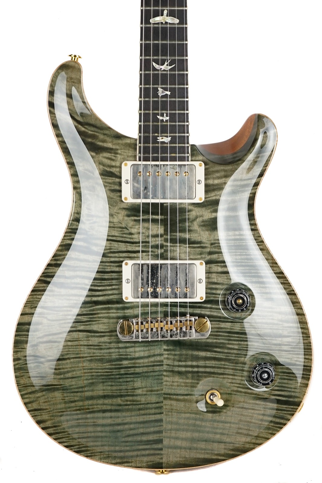 2019 PRS McCarty 10 Top Trampas Green