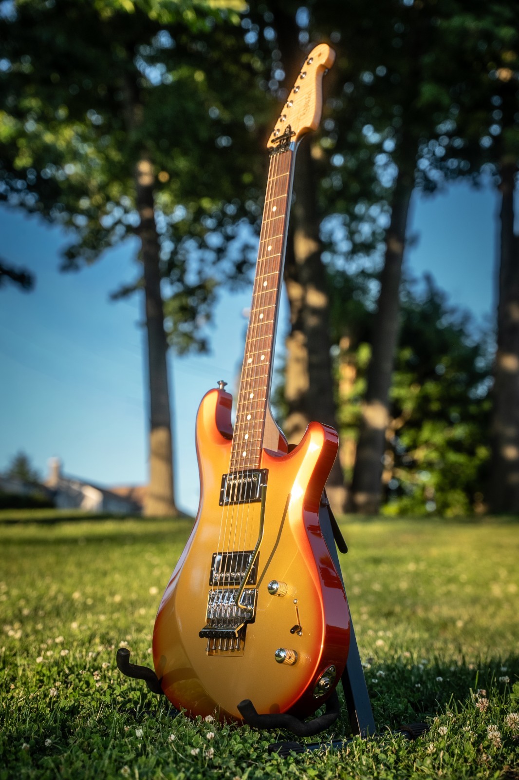 Knaggs Severn XF/Floyd Rose/Sunset Metallic Gloss