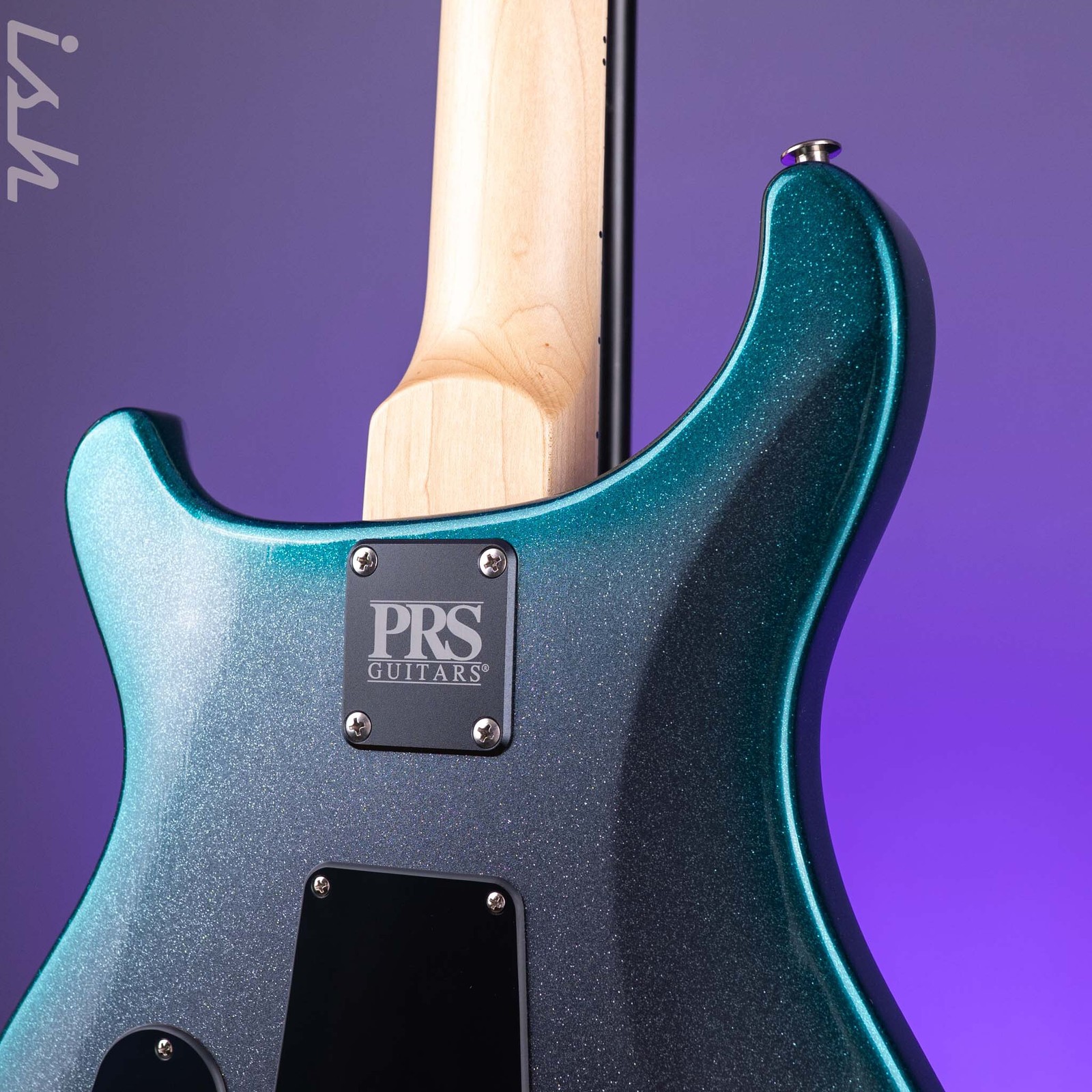 PRS Swamp Ash Special Sprayer’s Choice Silver Holoflake Green Burst