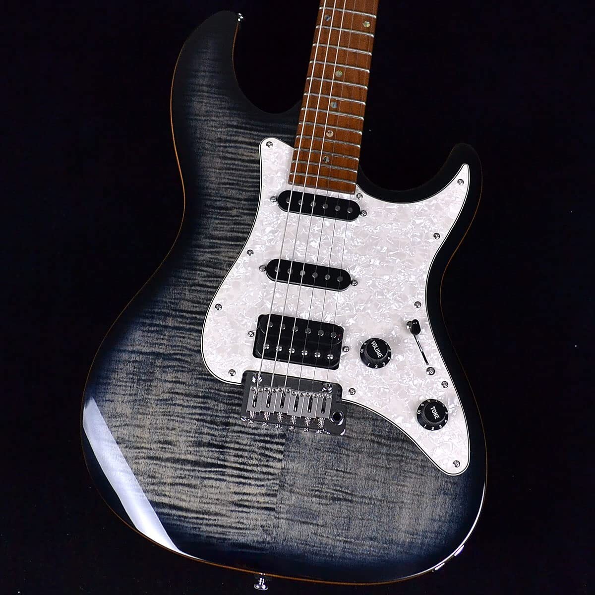 Sire Larry Carlton S7 FM TBK Black Electric Guitar with Gig Bag
