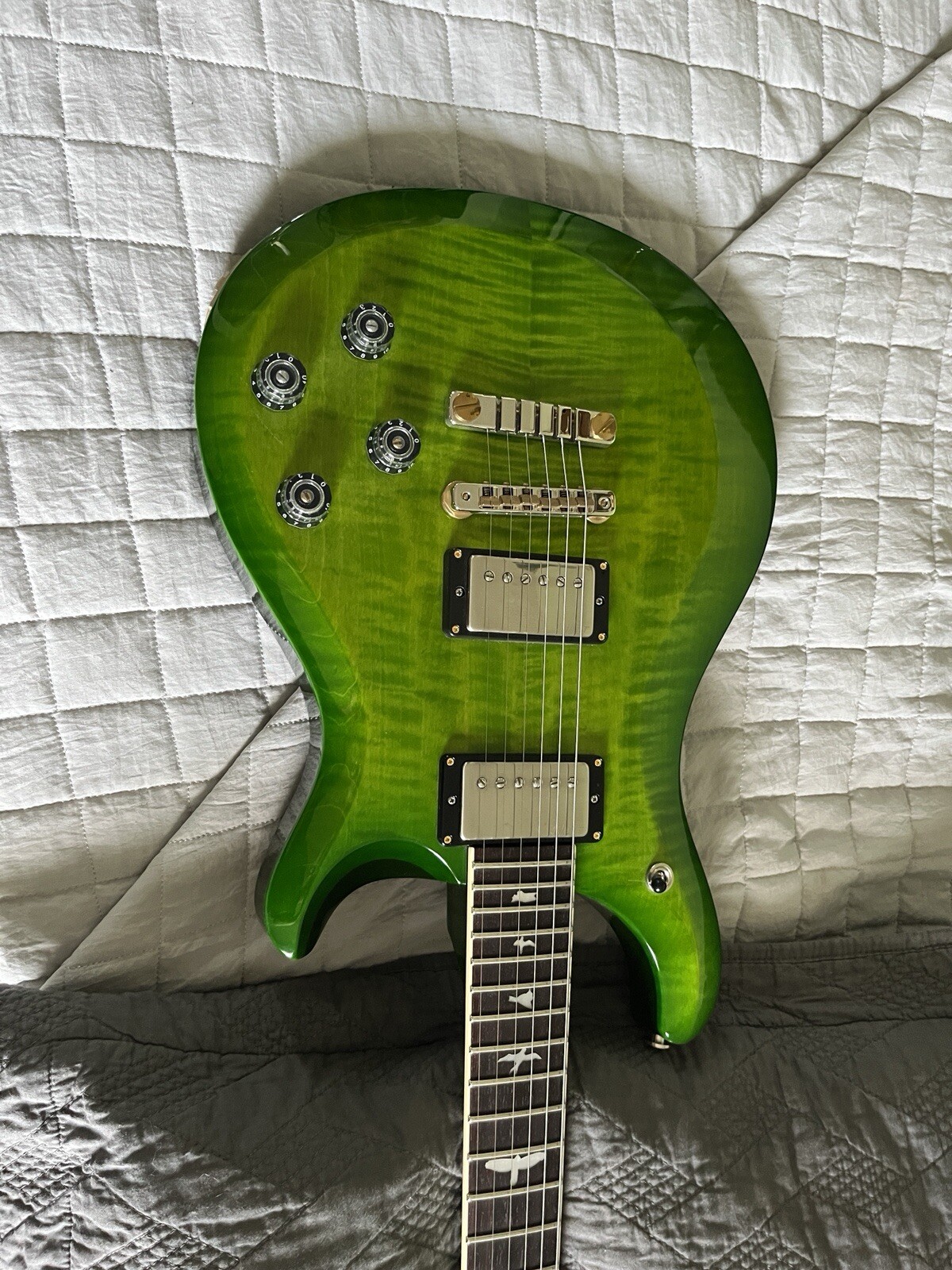 PRS S2 10th Anniversary Mccarty 594 Ezera Verde phase III tuner upgrade