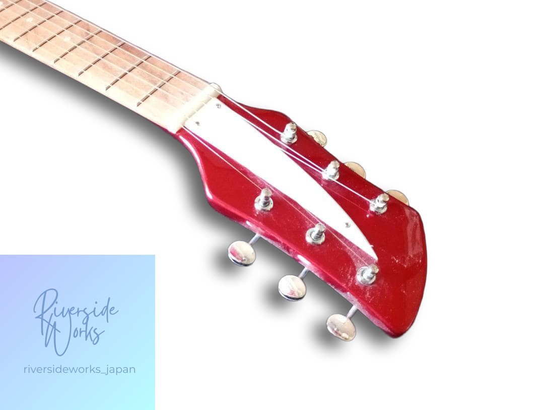 Rickenbacker Type Guitar Wine Red Color