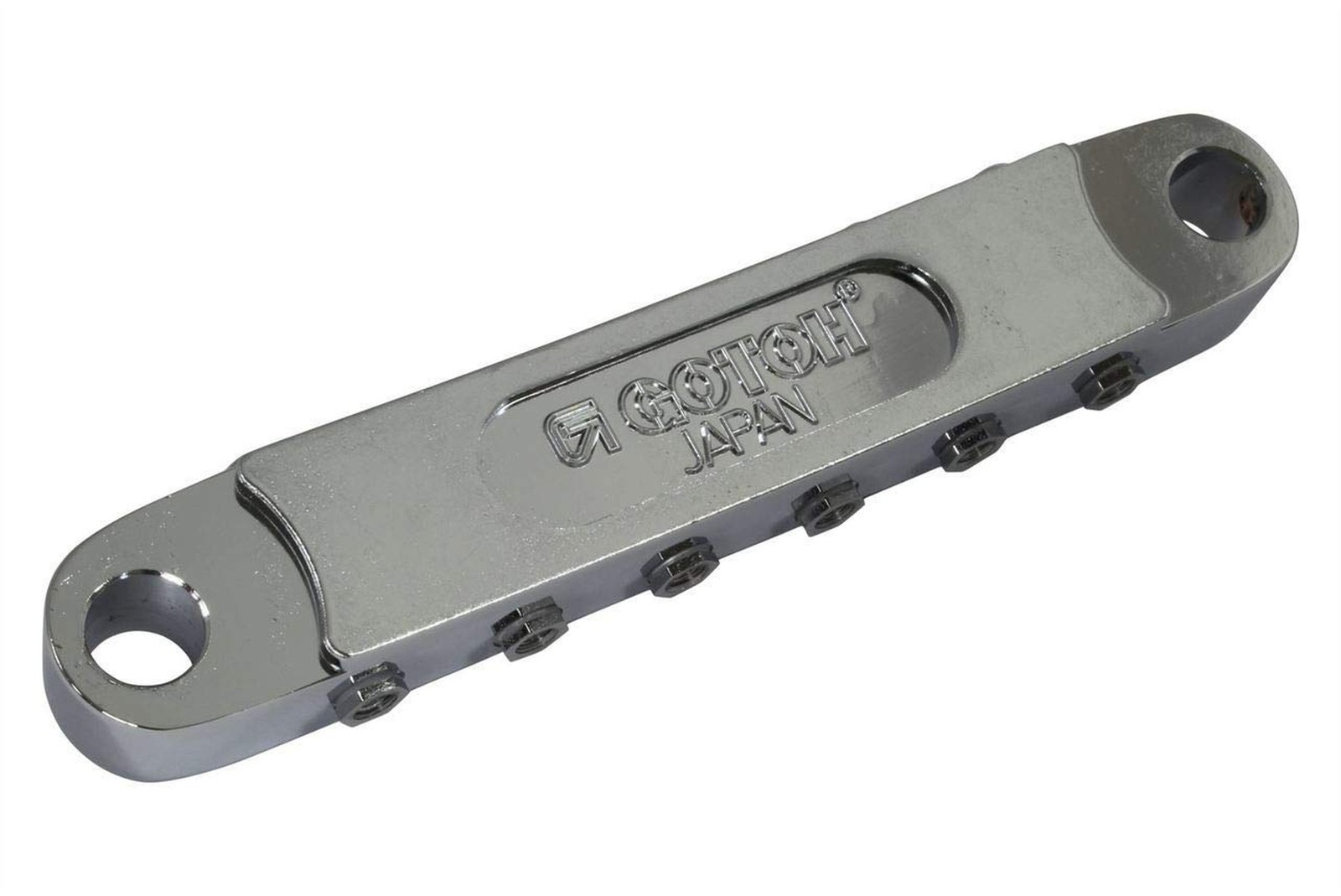 Gotoh GE103B-T Tune-O-Matic Style Guitar Bridge with Large Metic Stud Posts, …