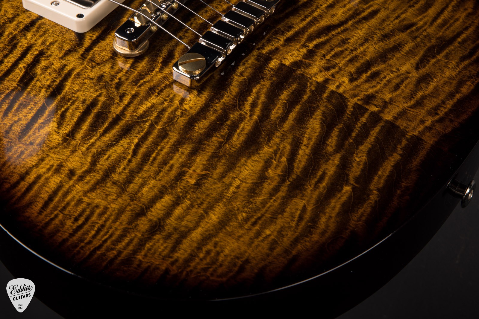 PRS McCarty 594 Singlecut – Black Gold Wraparound Burst