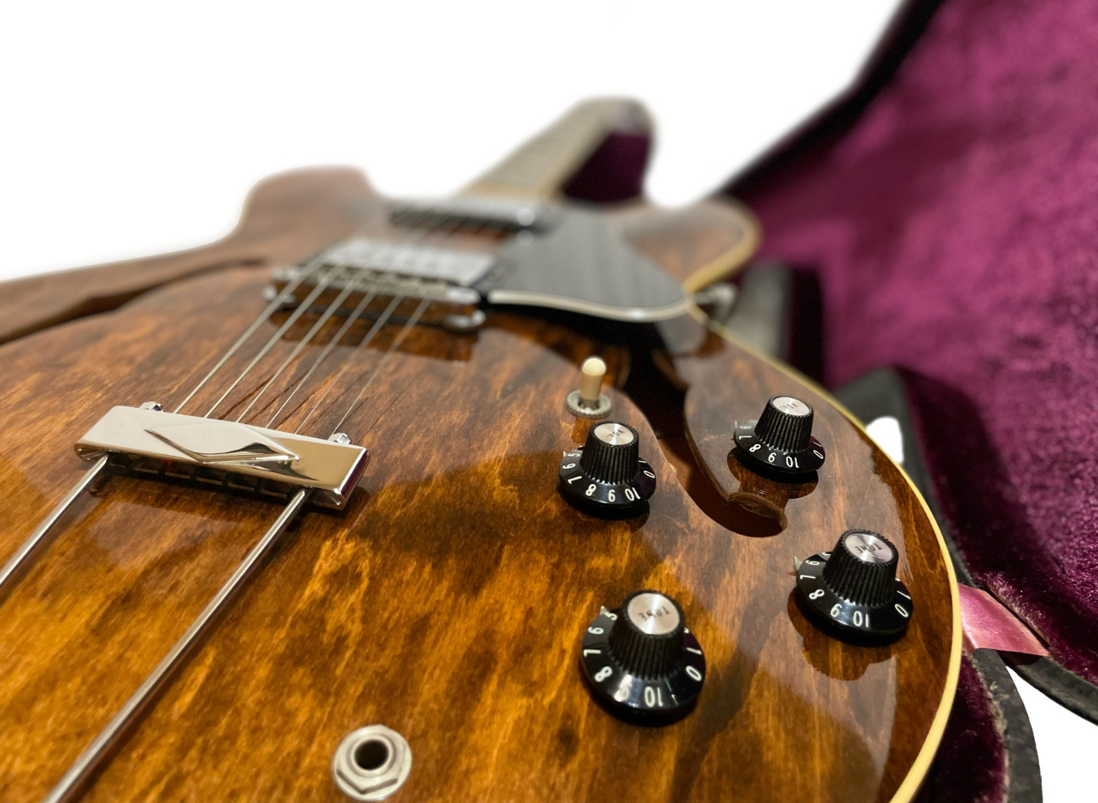 Gibson ES-335TD 1970-75 Walnut Electric Semi-hollow Excellent Condition Vintage