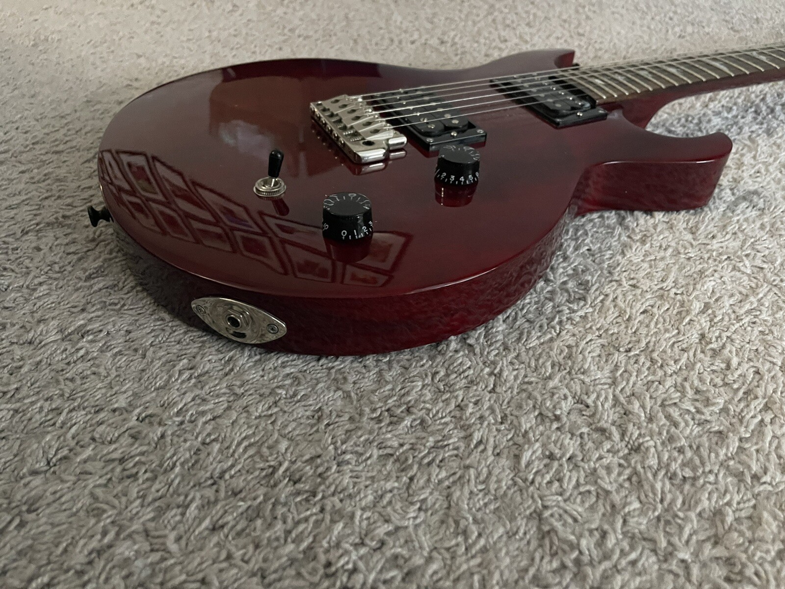PRS SE Santana Signature 2007 HH Vintage Cherry Red Paul Reed Smith Guitar