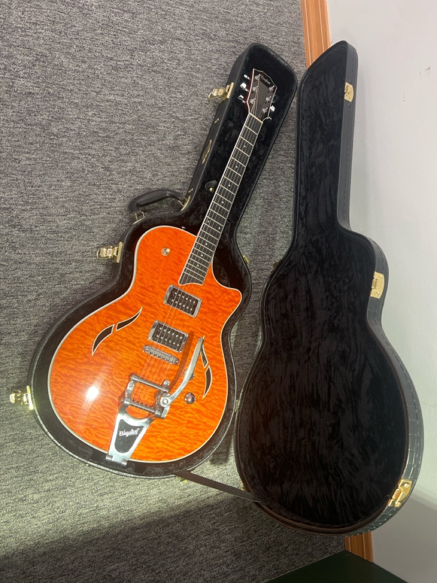 TAYLOR GUITARS T3B HD pickups 2012 rockabilly orange original hard c (R7A013119)