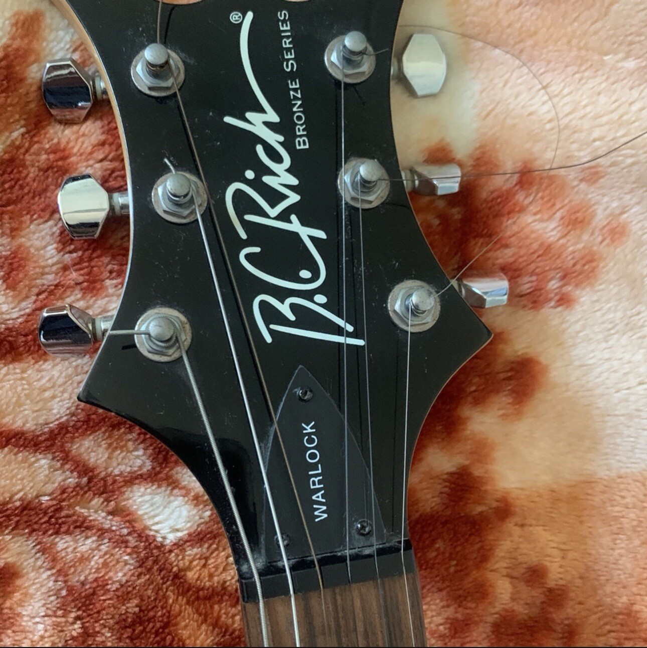 BC Rich Bronze Series Warlock Flame edition Electric guitar