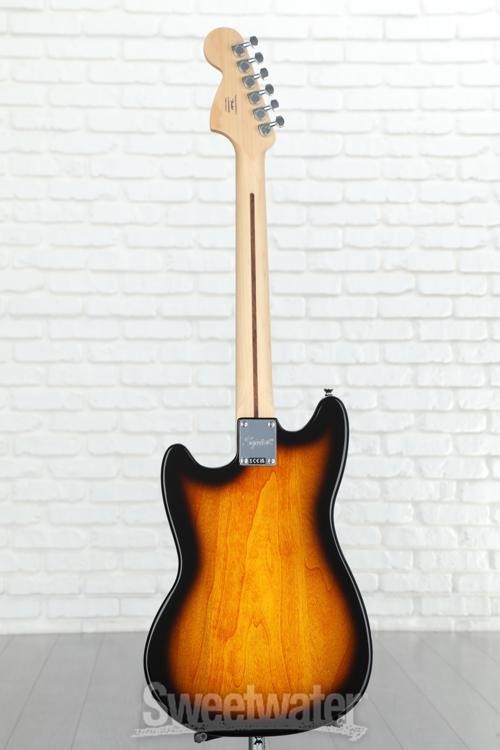 Squier Sonic Mustang Solidbody Electric Guitar – 2-color Sunburst